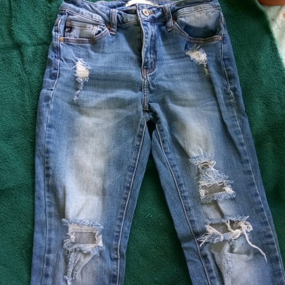 Kancan distressed jeans